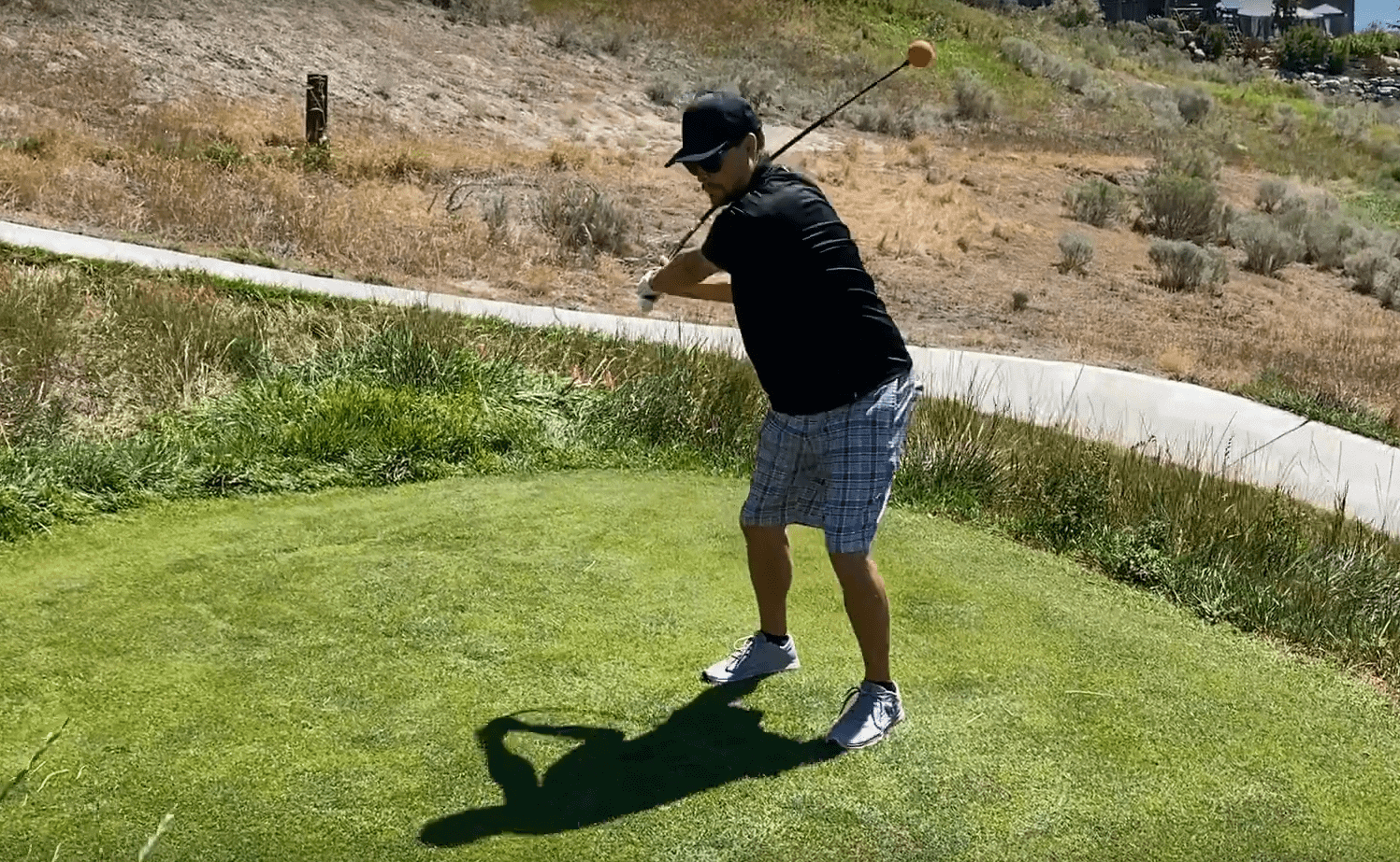 Brady using Orange Whip Trainer